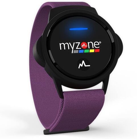 MYZONE MZ-Switch Replacement Arm & Wrist Straps, Purple | Adjustable & Comfortable, Includes Wrist & Forearm Straps, Durable Polyamide & Elastane, Compatible Only with MZ-Switch in Kuwait