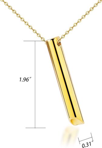 YANCHUN Anxiety Relief Necklace Breathing Exercise Device for Meditation Breathing Necklace for Stress Relief, Claming Down, Relax, Panic Attack Relief in Kuwait