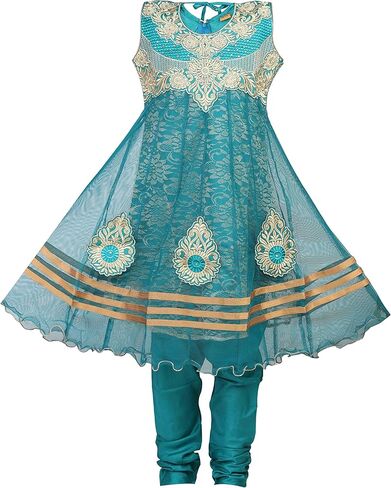 Ashwini Girls' Netted Salwar Suit in Kuwait