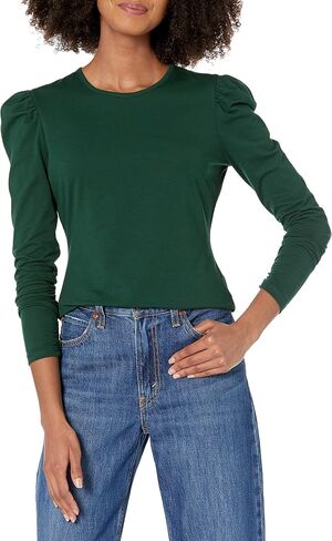 Rebecca Taylor Women's Ruched Long Sleeve Top in Kuwait