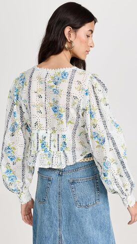 FP Movement Women's Blossom Eyelet Top in Saudi Arabia