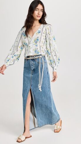 FP Movement Women's Blossom Eyelet Top in Saudi Arabia