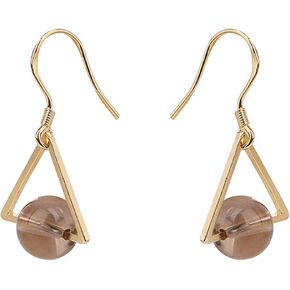 SE DIPITY Triangle Bead Drop Dangle Earrings in Saudi Arabia
