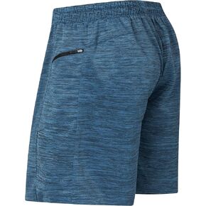 PRTCYPNT شورت رياضي للرجال سريع الجفاف 10 بوصة شورت رياضي مع جيوب بسحاب وأربطة in Kuwait