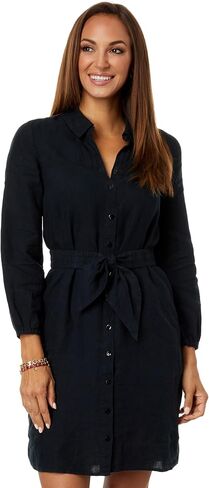 Lilly Pulitzer Womens Bethanne Knee Length Dress Onyx X Onyx 6 One Size in Saudi Arabia