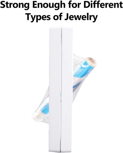 HUATK Clear Jewelry Organizer Small Travel Jewelry Boxes Stackable Jewelry Storage Case for Rings Earrings Necklace Bracelets Gift Box Girls Women in Kuwait