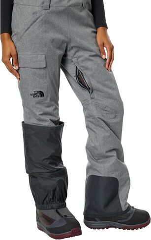 THE NORTH FACE Women's Freedom Insulated Bib (Standard and Plus Size) - Long, TNF Medium Grey Heather, Small Long in Kuwait