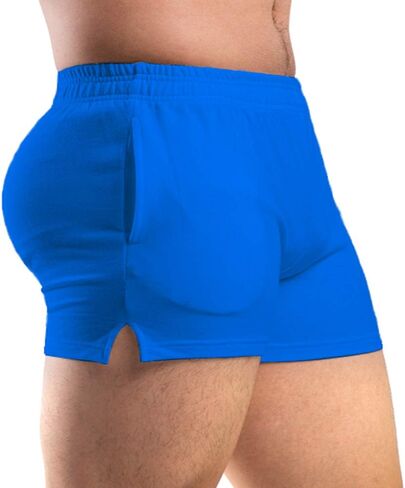 Pallgg شورت كمال الأجسام الرجالي النشط 3 جيوب بدرزة داخلية in Kuwait