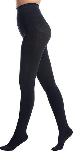 جوارب شتوية من Frola للنساء، جوارب دافئة للشتاء، 200D جوارب حرارية رقيقة للغاية من الكشمير، متوسط/كبير، أسود in Kuwait