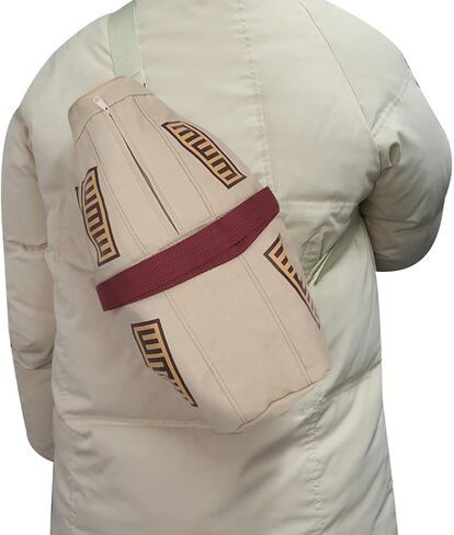 Zedecow Gaara Backpack Cosplay Gaara Gourd Backpack Bag Accessory in Saudi Arabia