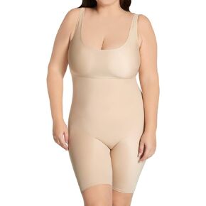 InstantFigure Womens Compression Shapewear Tummy Control Smooth Tank Bodyshorts Body Shaper WB40061