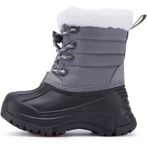 أحذية BMCiTYBM للأطفال الصغار للشتاء والثلج للأولاد والبنات أحذية مقاومة للماء ومقاومة للانزلاق للطقس البارد (الأطفال الصغار/الأطفال الصغار) in Kuwait