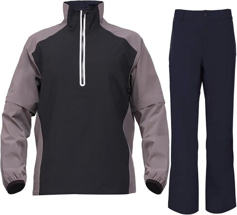 سترة مطر للجولف من فيت سبيس للرجال، سراويل مقاومة للماء، خفيفة الوزن، سترة واقية من المطر in Kuwait