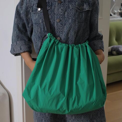 NAARIIAN Lightweight Tote Bag with Zipper Pockets Women Men Large Shoulder Bag for School Work Travel Shopping in Kuwait