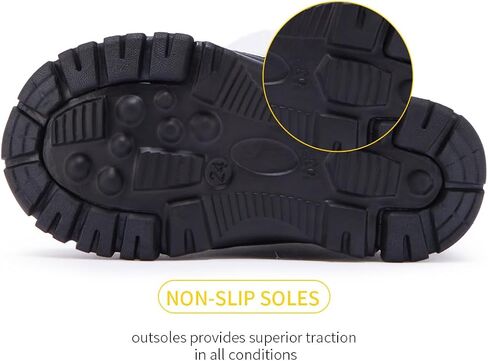 أحذية BMCiTYBM للأطفال الصغار للشتاء والثلج للأولاد والبنات أحذية مقاومة للماء ومقاومة للانزلاق للطقس البارد (الأطفال الصغار/الأطفال الصغار) in Kuwait