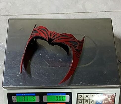 Bulex Wanda Maximoff Costume Cosplay Wanda Vision Cloak Top Headpiece Accessory Outfit in Kuwait