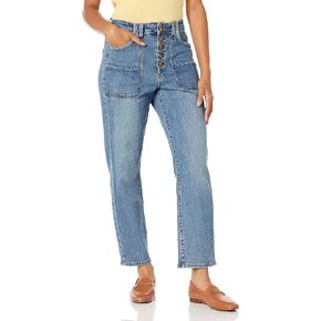 [BLANKNYC] Womens Pocket Button Fly Leg Pant Jeans