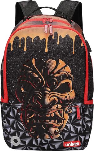 UNIKER Graffiti Backpack for School,Casual Daypack,Designer Laptop Backpack for 15.6 Inch Laptop in Kuwait