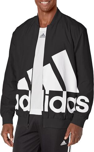adidas Men's Essentials Giant Logo Windbreaker in Saudi Arabia