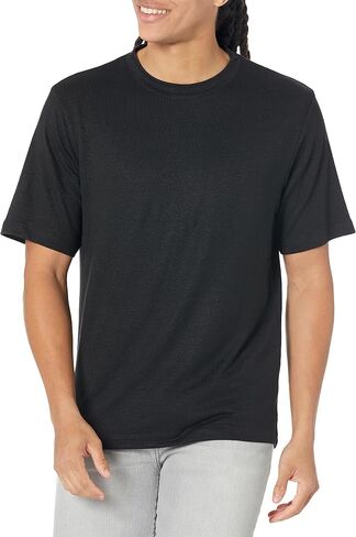 Theory Men's Ryder Tee Flex Linen in Saudi Arabia