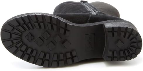 Jambu Womens Doyle Waterproof Pull On Casual Boots Knee High Mid Heel 2-3" - Black in Kuwait