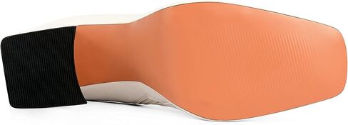 ANN CREEK Women's Ankle Boots Chunky Heel Booties Side Zipper Square Toe High Heel Casual Boots in Kuwait