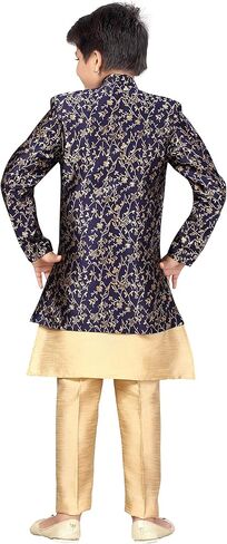 AHHAAAA طقم ملابس تقليدية شيرواني كورتا وبيجامة للأولاد 479 in Kuwait