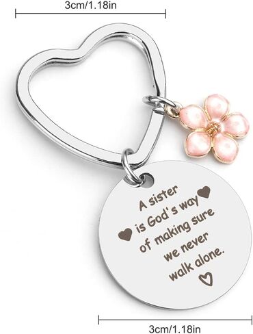 اغلت هدايا الأخوات من الأخت، هدايا للأخوات، سلسلة مفاتيح للأخت، هدايا الصداقة، هدايا عيد ميلاد الأخت in Kuwait