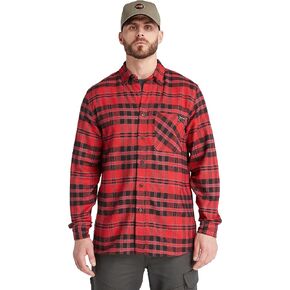 Timberland PRO Men's Woodfort Mid-Weight Flannel Shirt 2.0