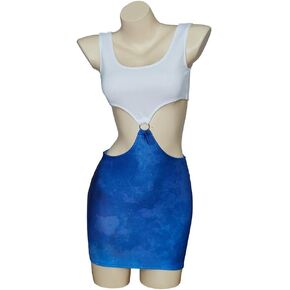 ADuchessCos Pretty Woman Costume Vivian Sexy Bare Waist Dress Vivian Cut Out Bodycon Dress