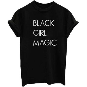 تي شيرتات BLACKOO للسيدات برسوم جرافيك، تي شيرتات لطيفة للصيف in Kuwait