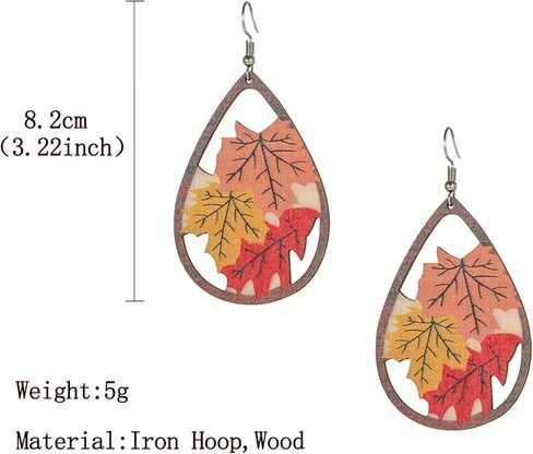 Christmas Thanksgiving Fall Set Earrings for Women Girls Christmas Set Dangle Earring Holiday Gift Jewelry in Kuwait