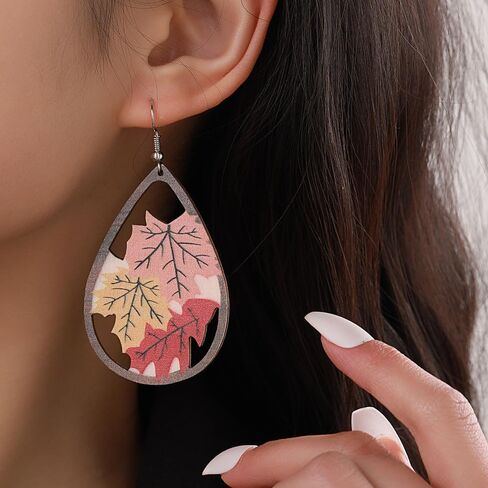 Christmas Thanksgiving Fall Set Earrings for Women Girls Christmas Set Dangle Earring Holiday Gift Jewelry in Kuwait