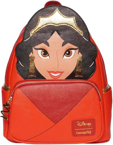 Loungefly Aladdin Princess Jasmine Red Outfit Cosplay Mini-Backpack - Entertainment Earth Exclusive in Saudi Arabia