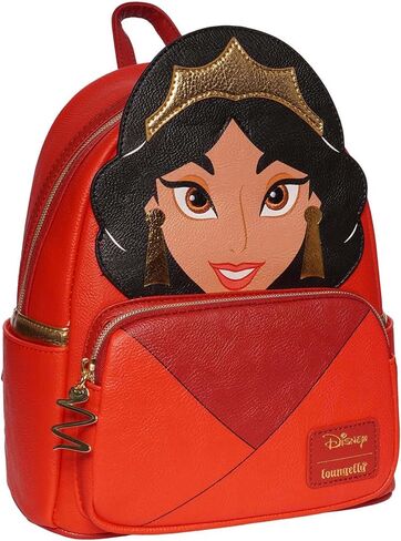 Loungefly Aladdin Princess Jasmine Red Outfit Cosplay Mini-Backpack - Entertainment Earth Exclusive in Saudi Arabia