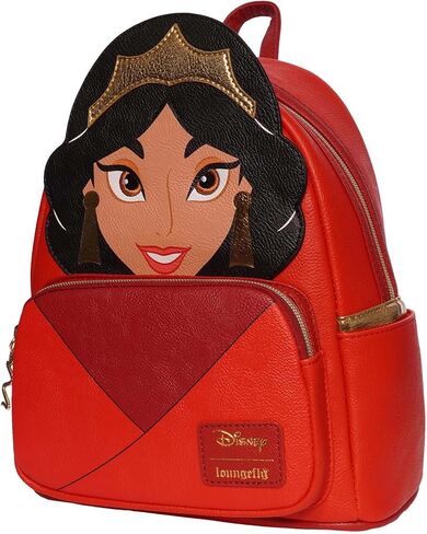 Loungefly Aladdin Princess Jasmine Red Outfit Cosplay Mini-Backpack - Entertainment Earth Exclusive in Saudi Arabia