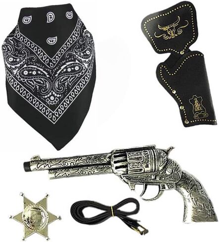 Z-one قبعة رعاة البقر الغربية السوداء (قبعة سوداء) in Kuwait