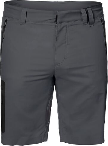 Jack Wolfskin Men's Active Track Soft Shell Hiking Shorts 100% Pfc Free in Saudi Arabia