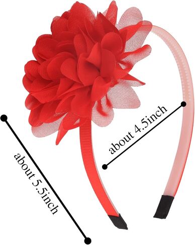 XIMA 10 Pcs Glitter Bow Headbands for Girls, Sparkly Non-Slip Hairbands | Kids Headbands 3.5 inch Sequin Glitter Hairband With Bow Little Girls Hair Bands,Dress-Up Hair Accessoriefor Toddler Girls in Saudi Arabia