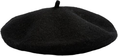 SATINIOR Beret Hat Kids Beret French Beanie Cap Artist Wool Hat Girls Beret Artist Costume for Children Kids Girls in Kuwait