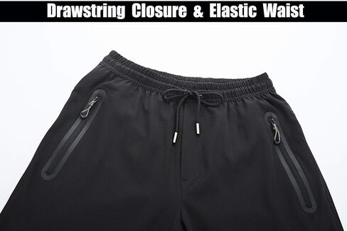 MAGCOMSEN Hiking Pants for Men Lightweight Workout Pants with Pockets Quick Dry Jogging Pants Gym in Kuwait