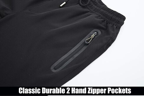 MAGCOMSEN Hiking Pants for Men Lightweight Workout Pants with Pockets Quick Dry Jogging Pants Gym in Kuwait