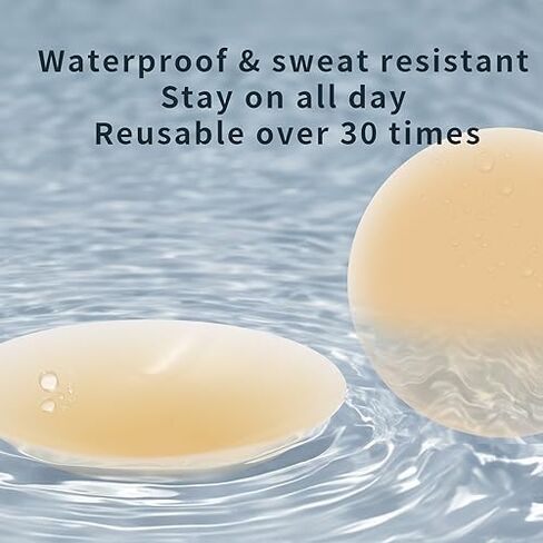 Nipple Covers Non Adhesive Silicone Nipple Pasties for Women Reusable, Nipple Covers No Show in Kuwait