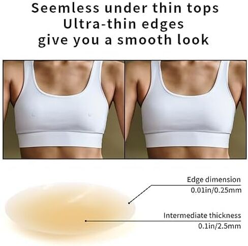 Nipple Covers Non Adhesive Silicone Nipple Pasties for Women Reusable, Nipple Covers No Show in Kuwait