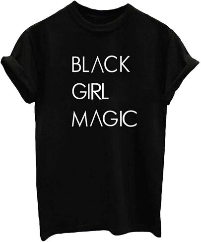 تي شيرتات BLACKOO للسيدات برسوم جرافيك، تي شيرتات لطيفة للصيف in Kuwait