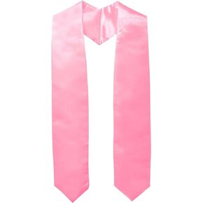 GradClassical Unisex Adult Plain Graduation Stole Sash 60"