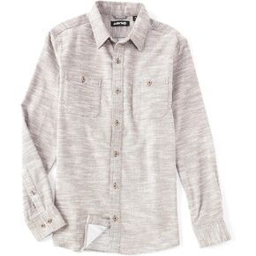 solaris Outdoors Men's Long-Sleeve Solid NEP 2-Pocket Shirt, Regular and Big & Tall Sizes in Saudi Arabia