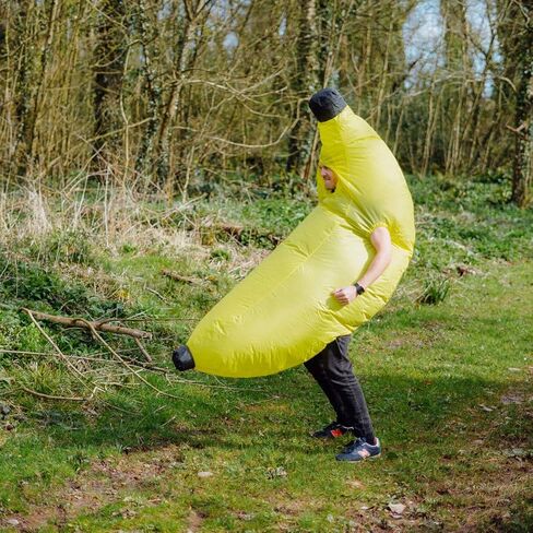 بودي سوكس فانسي دريس زي تنكري يلو بانانا قابل للنفخ للبالغين (مقاس واحد) in Kuwait