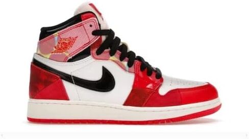 حذاء Nike Air Jordan 1 Retro High OG Spider-Man Across The Spider-Verse GS Big Kid DV1753-601 مقاس 5 سنوات in Saudi Arabia