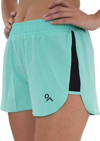 GYMCO SPORT WEAR Women StormBreaker - شورت رياضي نسائي مزود بتقنية العرق، شورت رياضي للتدريب. in Saudi Arabia